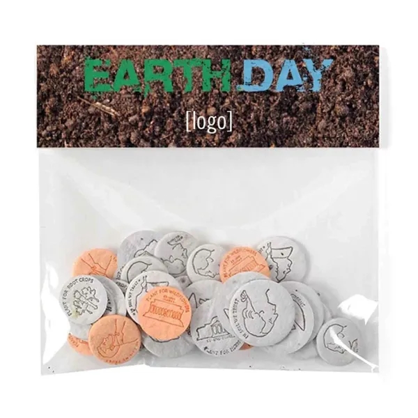 Seed Paper Coin pack, 20 coins.... from ASI 40646 Bloomin Promotions / Bloomin' Promotions™