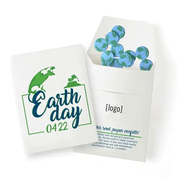Gift pack features a recycled info envelope and plantable piece of... from ASI 40646 Bloomin Promotions / Bloomin' Promotions™