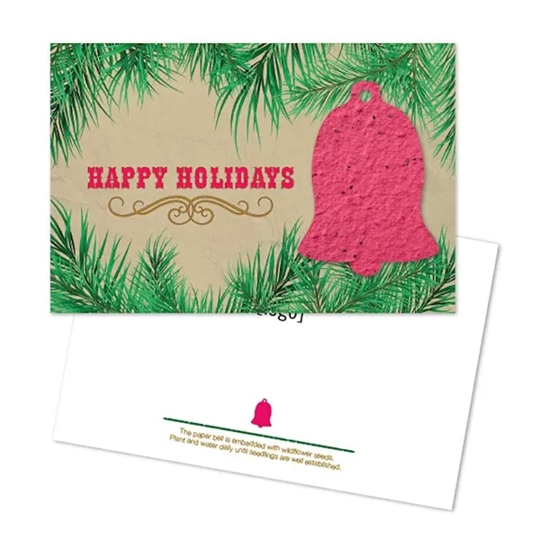 Two- part postcard with seed paper shape.... from ASI 40646 Bloomin Promotions / Bloomin' Promotions™