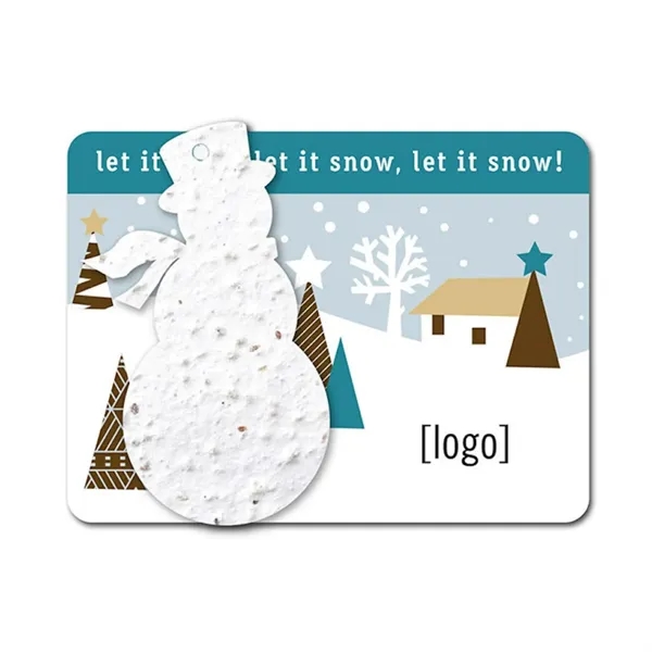 Gift pack features a recycled info card and plantable piece of... from ASI 40646 Bloomin Promotions / Bloomin' Promotions™