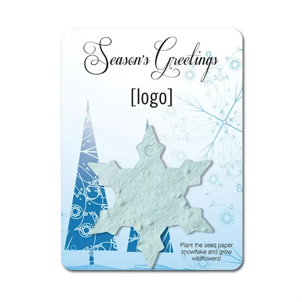 Gift pack features a recycled info card and plantable piece of... from ASI 40646 Bloomin Promotions / Bloomin' Promotions™