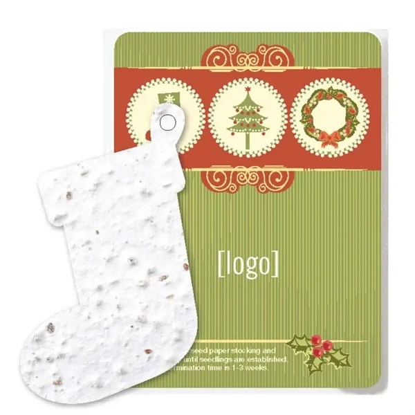 Gift pack features a recycled info card and plantable piece of... from ASI 40646 Bloomin Promotions / Bloomin' Promotions™