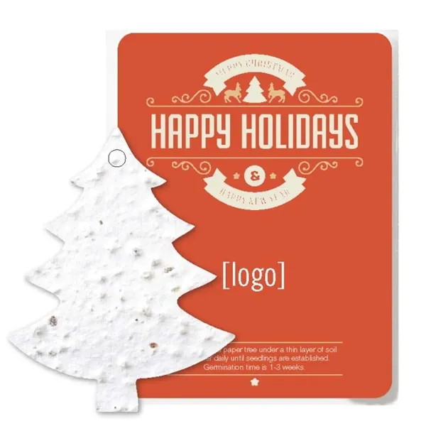 Gift pack features a recycled info card and plantable piece of... from ASI 40646 Bloomin Promotions / Bloomin' Promotions™