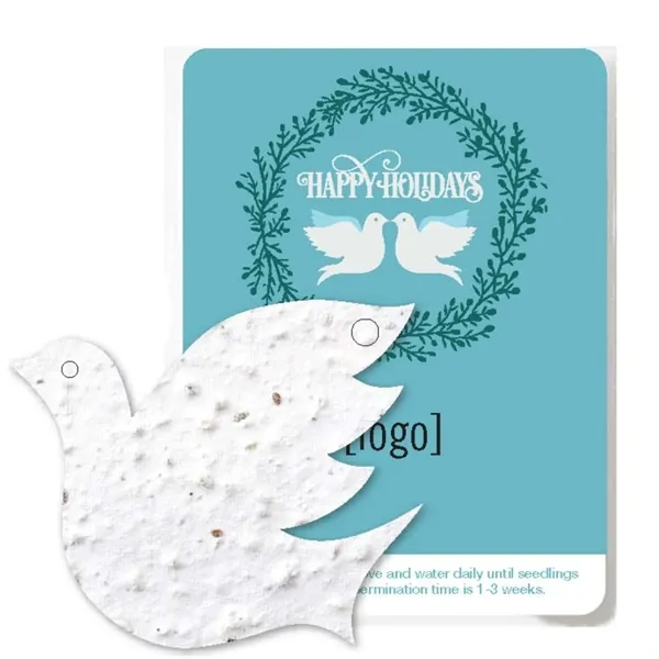 Gift pack features a recycled info card and plantable piece of... from ASI 40646 Bloomin Promotions / Bloomin' Promotions™