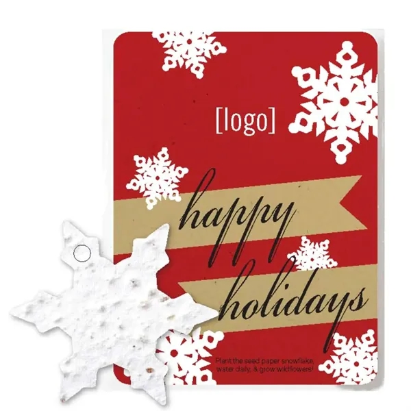 Gift pack features a recycled info card and plantable piece of... from ASI 40646 Bloomin Promotions / Bloomin' Promotions™