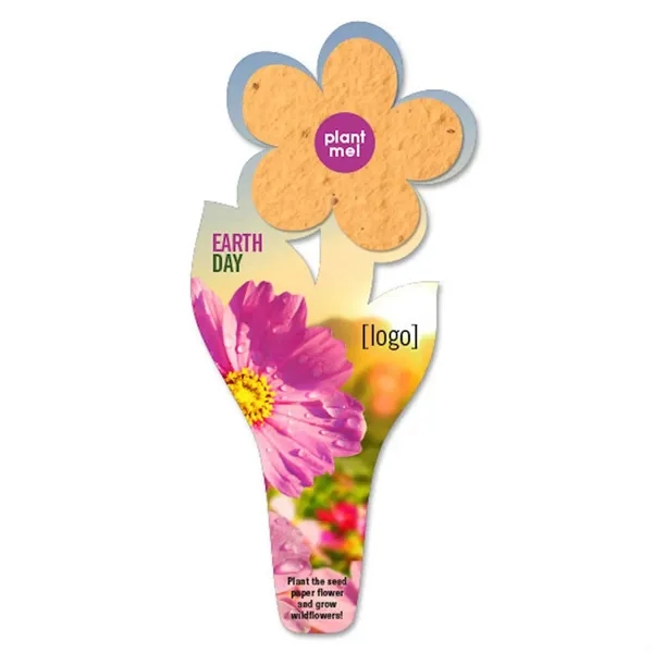 Flower seed paper bookmark for Earth Day.... from ASI 40646 Bloomin Promotions / Bloomin' Promotions™