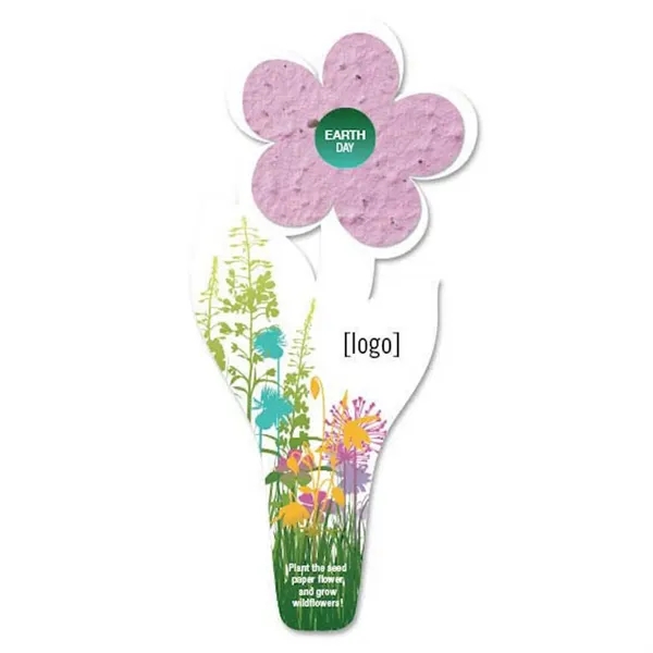 Flower seed paper bookmark for Earth Day.... from ASI 40646 Bloomin Promotions / Bloomin' Promotions™