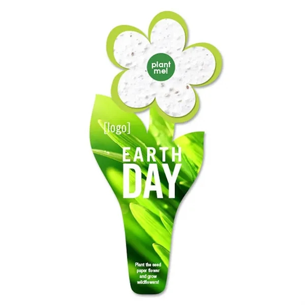 Flower seed paper bookmark for Earth Day.... from ASI 40646 Bloomin Promotions / Bloomin' Promotions™