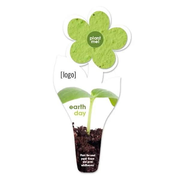 Flower seed paper bookmark for Earth Day.... from ASI 40646 Bloomin Promotions / Bloomin' Promotions™