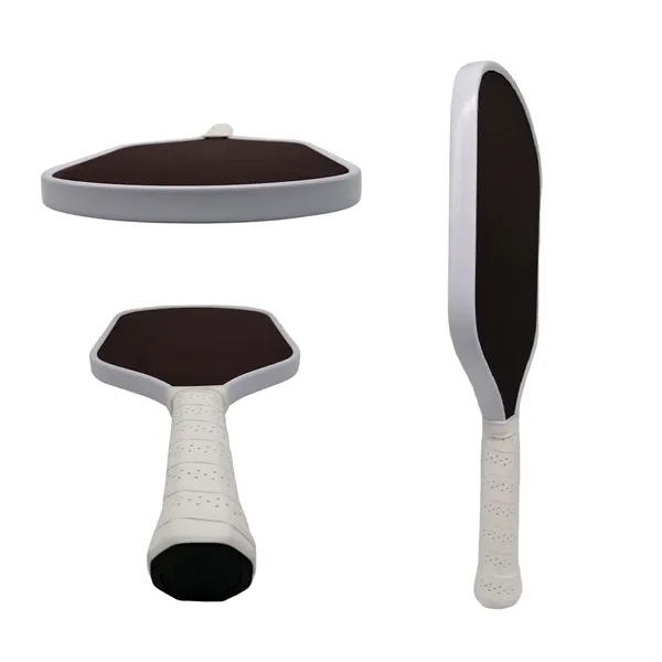 Kevlar two color pickleball paddle plus full color UV printing on... from ASI 37218 Athena Promo (tm)