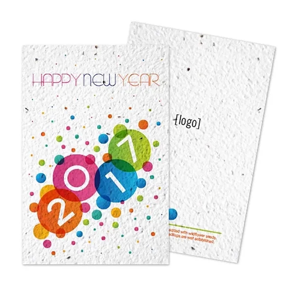 Holiday seed paper post card.... from ASI 40646 Bloomin Promotions / Bloomin' Promotions™