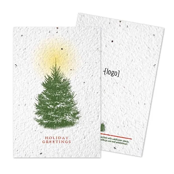 Holiday seed paper post card.... from ASI 40646 Bloomin Promotions / Bloomin' Promotions™