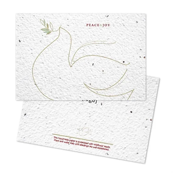 Holiday seed paper post card.... from ASI 40646 Bloomin Promotions / Bloomin' Promotions™