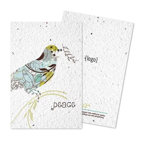 Holiday seed paper post card.... from ASI 40646 Bloomin Promotions / Bloomin' Promotions™