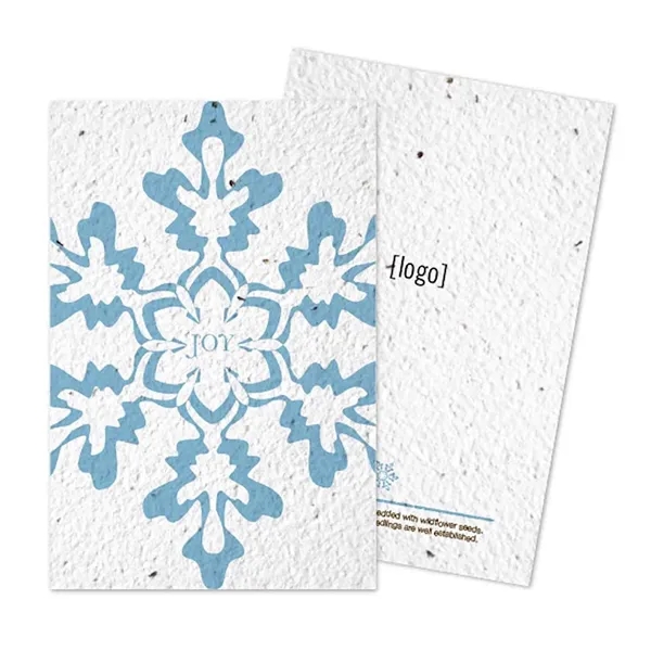 Holiday seed paper post card.... from ASI 40646 Bloomin Promotions / Bloomin' Promotions™