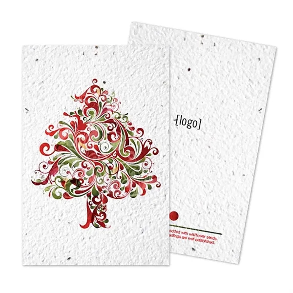 Holiday seed paper post card.... from ASI 40646 Bloomin Promotions / Bloomin' Promotions™