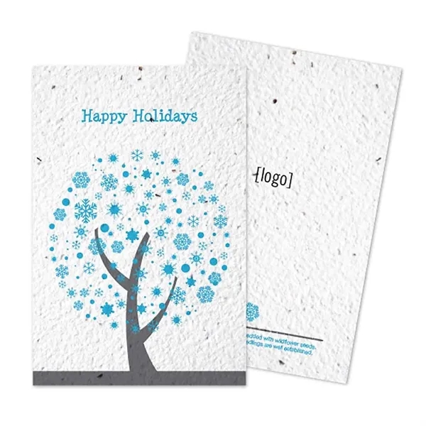 Holiday seed paper post card.... from ASI 40646 Bloomin Promotions / Bloomin' Promotions™