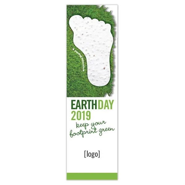 Recycled cardstock bookmark with plantable shape.... from ASI 40646 Bloomin Promotions / Bloomin' Promotions™