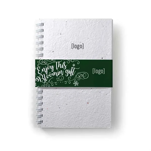 Holiday Seed Paper Journal... from ASI 40646 Bloomin Promotions / Bloomin' Promotions™
