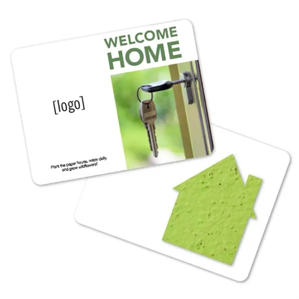 Gift pack features a recycled info card and plantable piece of... from ASI 40646 Bloomin Promotions / Bloomin' Promotions™