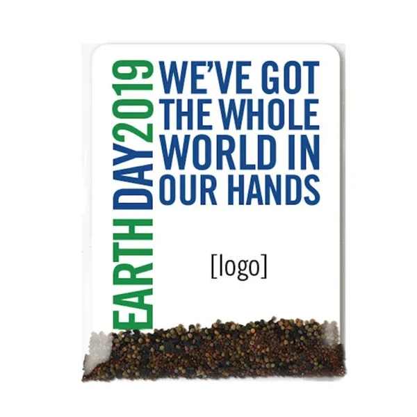 Includes seeds, 3x4 backer card, and eco-cello.... from ASI 40646 Bloomin Promotions / Bloomin' Promotions™