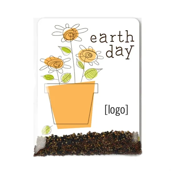 Includes seeds, 3x4 backer card, and eco-cello.... from ASI 40646 Bloomin Promotions / Bloomin' Promotions™
