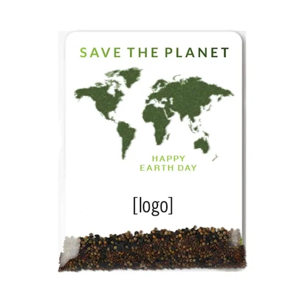 Includes seeds, 3x4 backer card, and eco-cello.... from ASI 40646 Bloomin Promotions / Bloomin' Promotions™