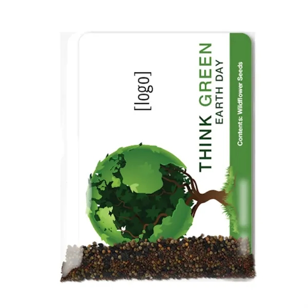 Includes seeds, 3x4 backer card, and eco-cello.... from ASI 40646 Bloomin Promotions / Bloomin' Promotions™