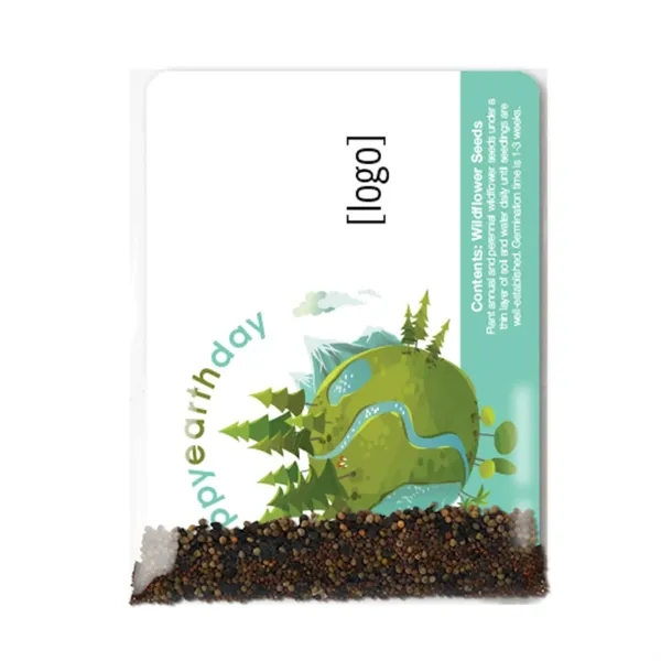 Includes seeds, 3x4 backer card, and eco-cello.... from ASI 40646 Bloomin Promotions / Bloomin' Promotions™