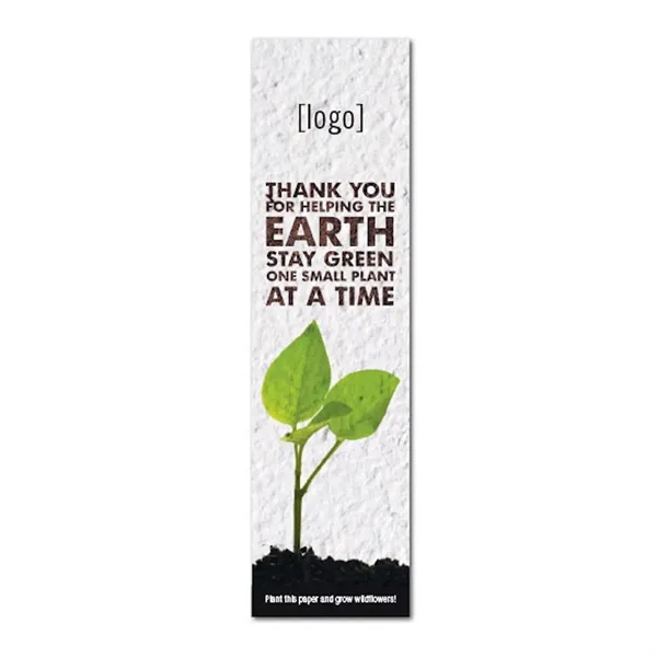 Printed seed paper bookmark.... from ASI 40646 Bloomin Promotions / Bloomin' Promotions™