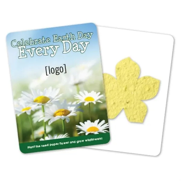 Gift pack features a recycled info card and plantable piece of... from ASI 40646 Bloomin Promotions / Bloomin' Promotions™
