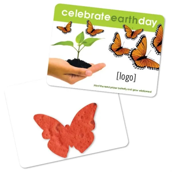 Gift pack features a recycled info card and plantable piece of... from ASI 40646 Bloomin Promotions / Bloomin' Promotions™