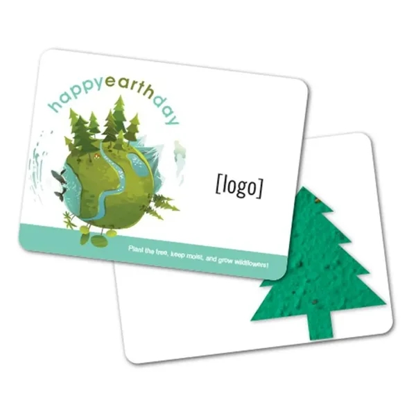 Gift pack features a recycled info card and plantable piece of... from ASI 40646 Bloomin Promotions / Bloomin' Promotions™