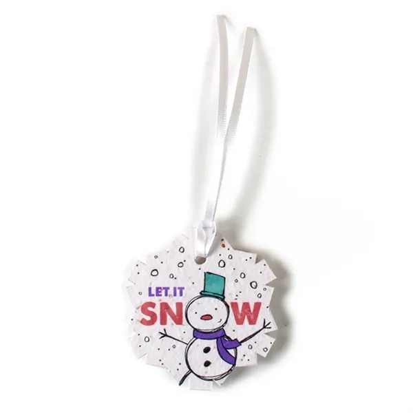 Printed seed paper ornament... from ASI 40646 Bloomin Promotions