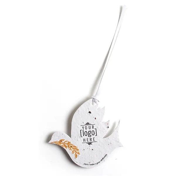 Printed seed paper ornament... from ASI 40646 Bloomin Promotions