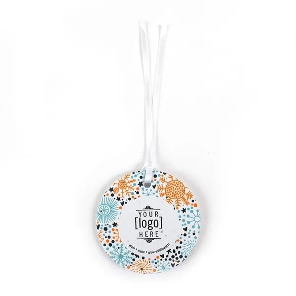 Printed seed paper ornament... from ASI 40646 Bloomin Promotions