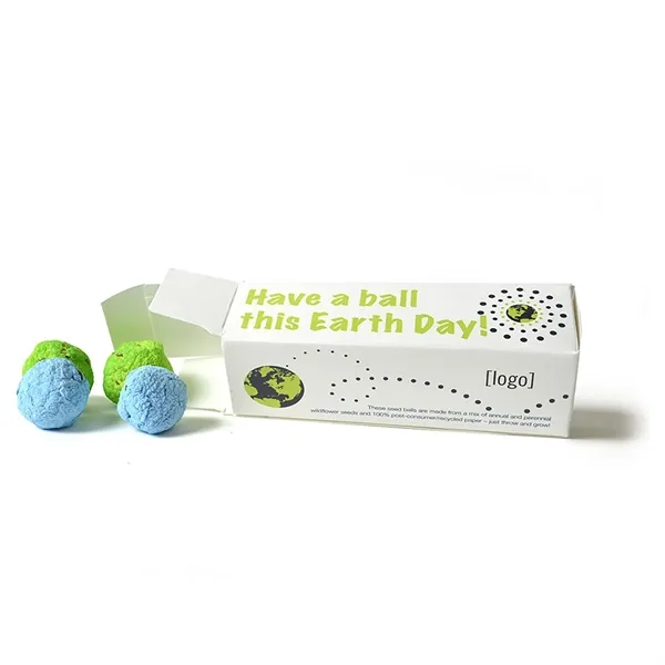 Plantable Seed Bomb Gift Box... from ASI 40646 Bloomin Promotions / Bloomin' Promotions™