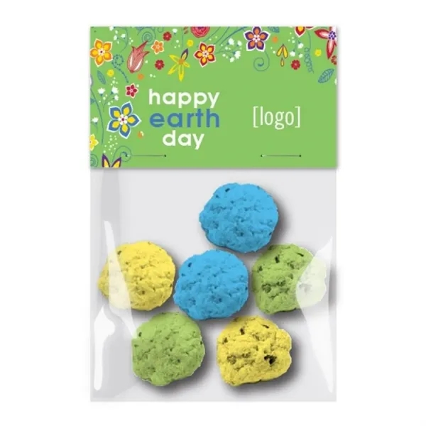 Wildflower seed bomb, 6 cello pack.... from ASI 40646 Bloomin Promotions / Bloomin' Promotions™