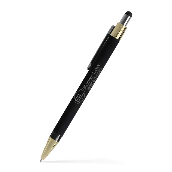 Modern sleek stylus click action pen.... from ASI 55583 GMG Pen