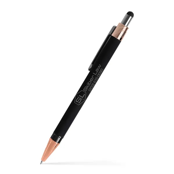 Modern sleek stylus click action pen.... from ASI 55583 GMG Pen