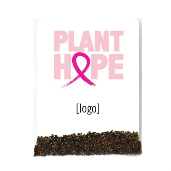 Includes seeds, 3x4 backer card, and eco-cello.... from ASI 40646 Bloomin Promotions / Bloomin' Promotions™