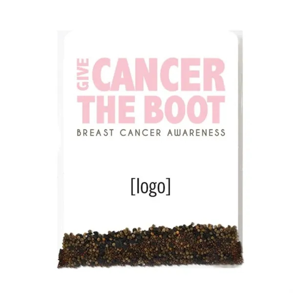 Includes seeds, 3x4 backer card, and eco-cello.... from ASI 40646 Bloomin Promotions / Bloomin' Promotions™