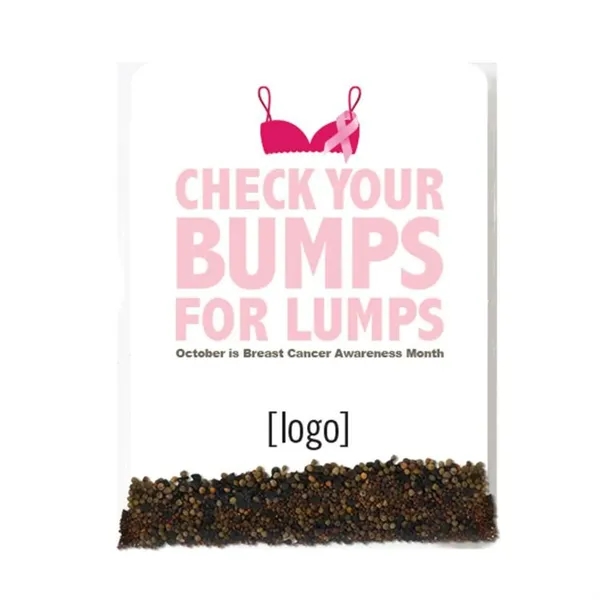 Includes seeds, 3x4 backer card, and eco-cello.... from ASI 40646 Bloomin Promotions / Bloomin' Promotions™