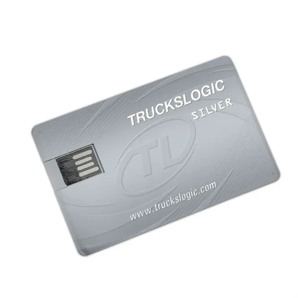 This modern Plano Aluminum Card USB is great for customer or... from ASI 90154 Sunjoy Group Inc