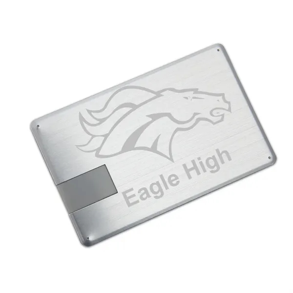 This modern Plano Aluminum Card USB is great for customer or... from ASI 90154 Sunjoy Group Inc