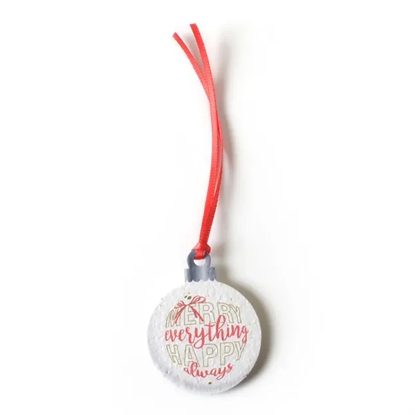 Printed seed paper ornaments.... from ASI 40646 Bloomin Promotions / Bloomin' Promotions™