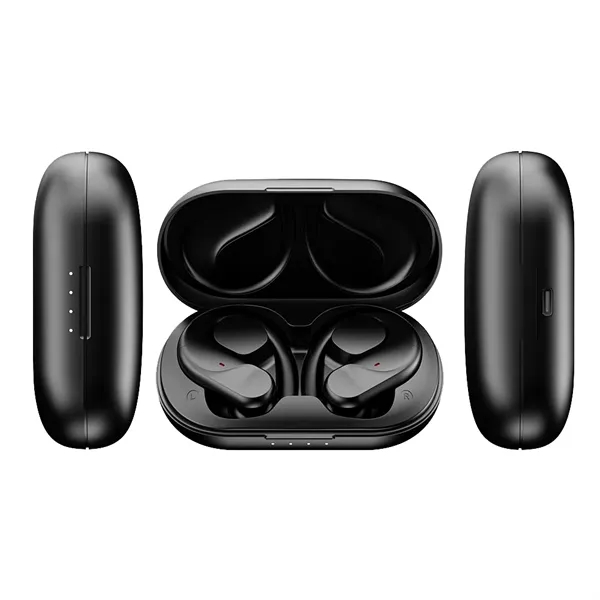 Hendrix Waterproof Earhook TWS Earbuds showcases comfortable earhook design for comfort... from ASI 90154 Sunjoy Group Inc