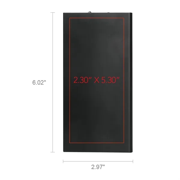 Solid aluminum casing, premium solar panel, 8000mAh capacity, built-in flashlight, and... from ASI 90154 Sunjoy Group Inc