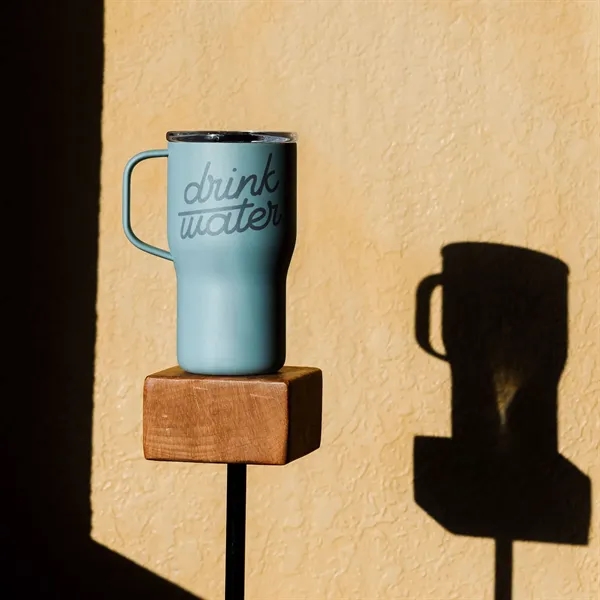 Roam features a spill-resistant, slider lid. Crafted from double-walled stainless steel,... from ASI 74710 Numo