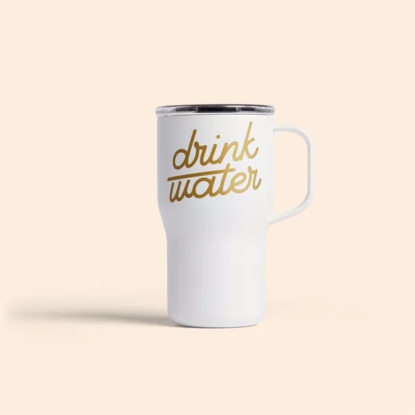 Roam features a spill-resistant, slider lid. Crafted from double-walled stainless steel,... from ASI 74710 Numo